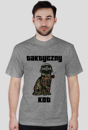 koszulka "taktyczny kot"