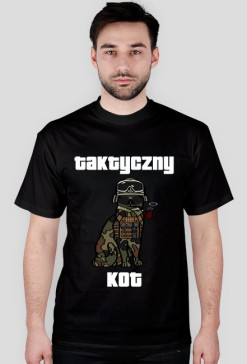 koszulka "taktyczny kot"
