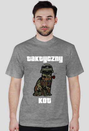 koszulka "taktyczny kot"