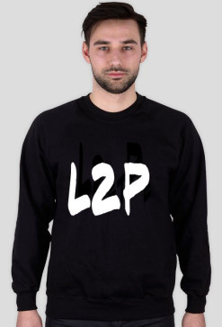 Bluza bez kaptura(czarna, biała)