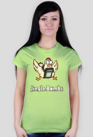 CSGO: Jingle Bombs (Damska koszulka)
