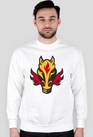 (Biała) Bluza z logo Team Fire Horse
