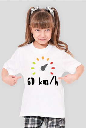 Koszulka dziewczęca 60km/h