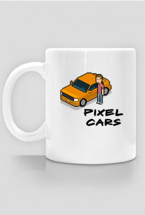 Kubek Pixel Cars