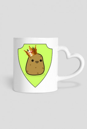 Bractwo Ziemniaków Wear - Kubek Z Serduszkiem