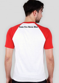 Koszulka z logo Team Fire Horse Blue (V2)