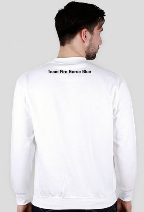 Bluza z logo Team Fire Horse Blue (V2)