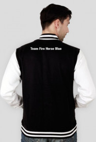 (Collage) Bluza z logo Team Fire Horse Blue
