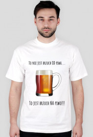Mighty Tom - Koszulka męska - Piwo (czarny napis)