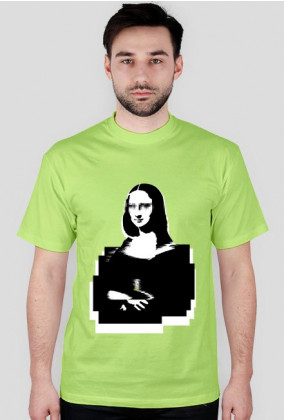 Koszulka Męska Mona Lisa