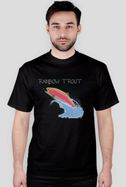 Koszulka Rainbow Trout Black