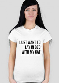 Lay in bed with my cat - Krakoski Burak