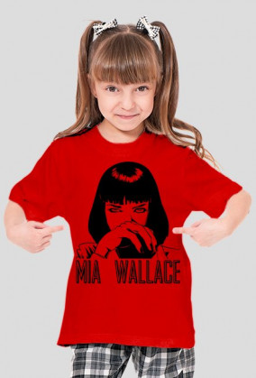 T-Shirt "Mia Wallace" Pulp Fiction