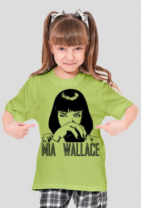 T-Shirt "Mia Wallace" Pulp Fiction