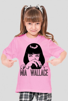 T-Shirt "Mia Wallace" Pulp Fiction