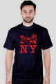 T-Shirt "I Escape NY" Ucieczka z  Nowego Jorku