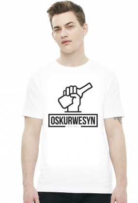 o skurwesyn z flaszką czarny