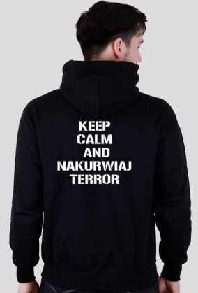 Bluza keep calm terror