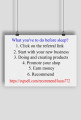 What you've to do before sleep ?