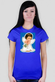 Katolickie - Koszulka z aniołem