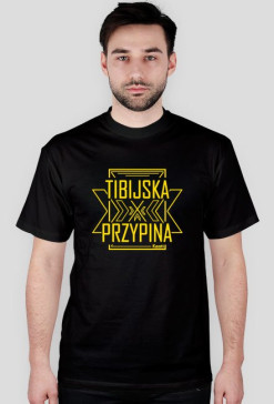 Tibijska przypina czarna.
