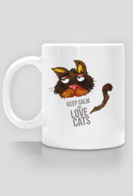 love cats mug
