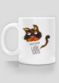 love cats mug