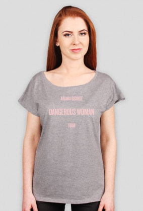 Koszulka damska czarna "Dangerous Woman Tour: Setlist"
