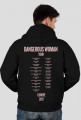 Rozsuwana bluza uniseks z kapturem "Dangerous Woman Tour: Europe"