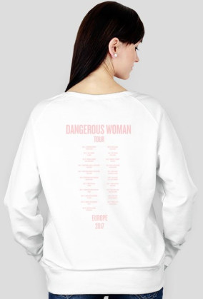 Bluza damska "Dangerous Woman Tour: Europe"