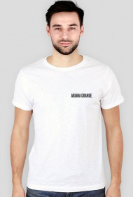 Koszulka męska biała "Dangerous Woman Tour: Europe"