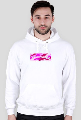bluza pink camo lable