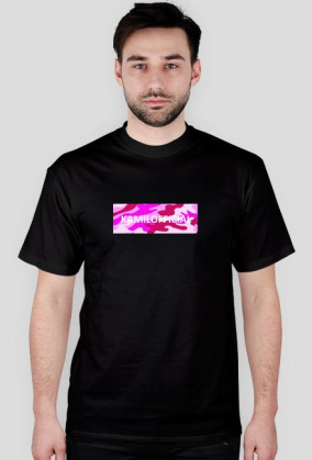 koszulka pink camo