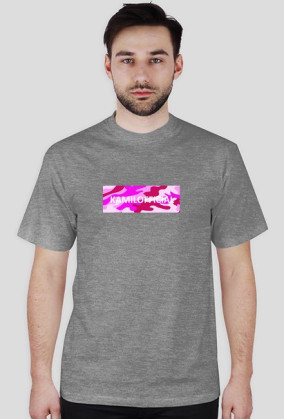 koszulka pink camo