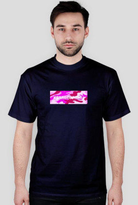 koszulka pink camo