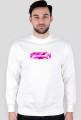 bluza bez kaptura pink camo lable