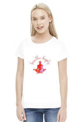 Breathe Deeply - koszulka z krótkim rękawem