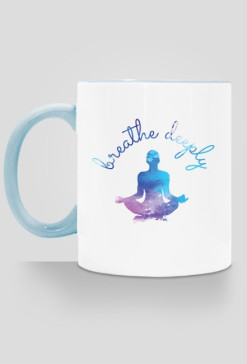 Breathe Deeply - kubek