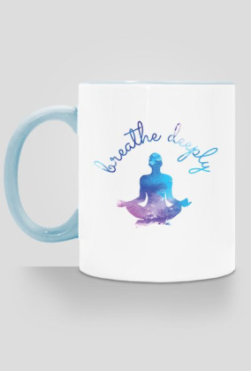 Breathe Deeply - kubek