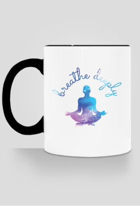 Breathe Deeply - kubek