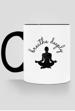 Breathe Deeply - kubek