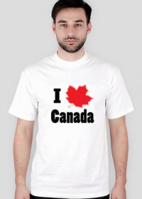 I Love Canada - tshirt