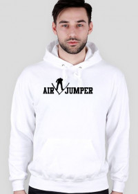 Air V Jumper - hoodie, czarne nadruki