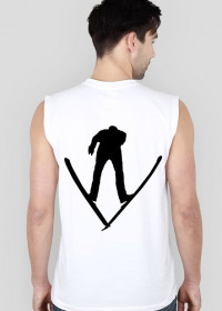 Air V Jumper - koszulka na ramiączkach, czarne nadruki