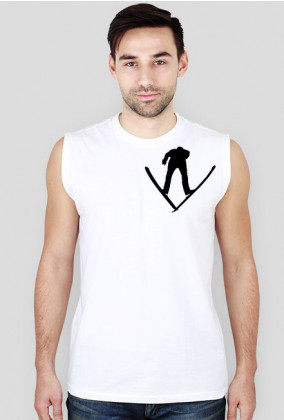 Jumper Logo - koszulka na ramiączkach, czarny nadruk