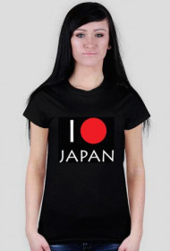 I LOVE JAPAN tshirty