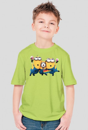 T-shirt "Minionki" bajka