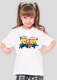 T-shirt "Minionki" bajka