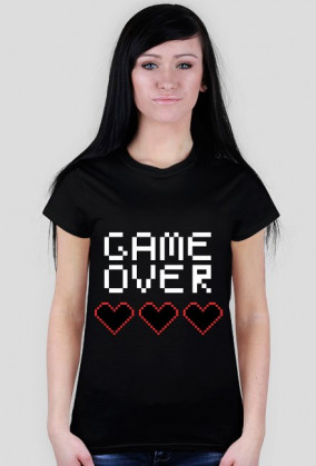Koszulka Game Over damska