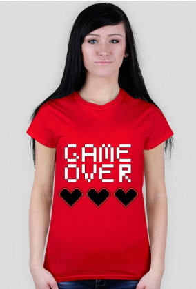 Koszulka Game Over damska